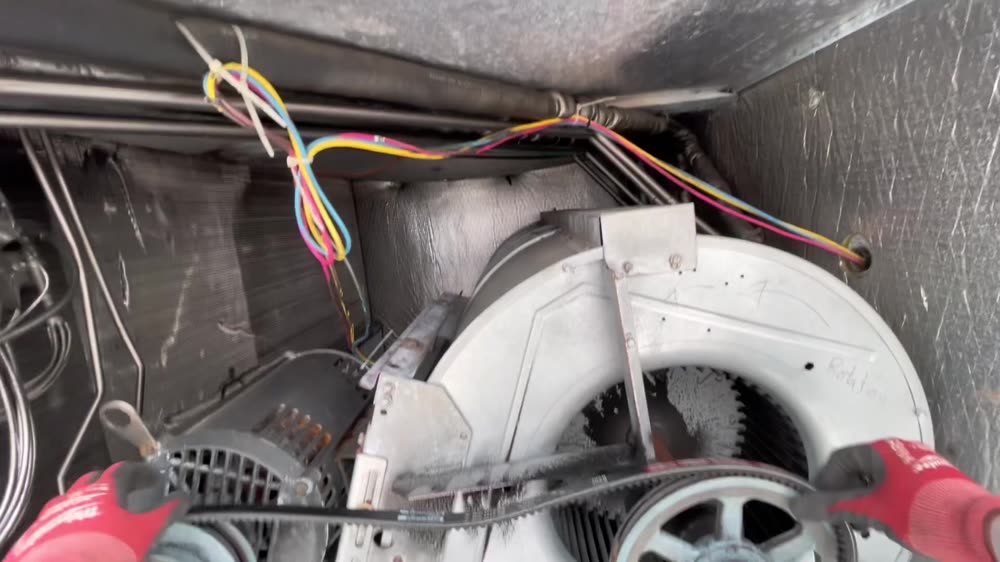 Supply-fan bearing photo